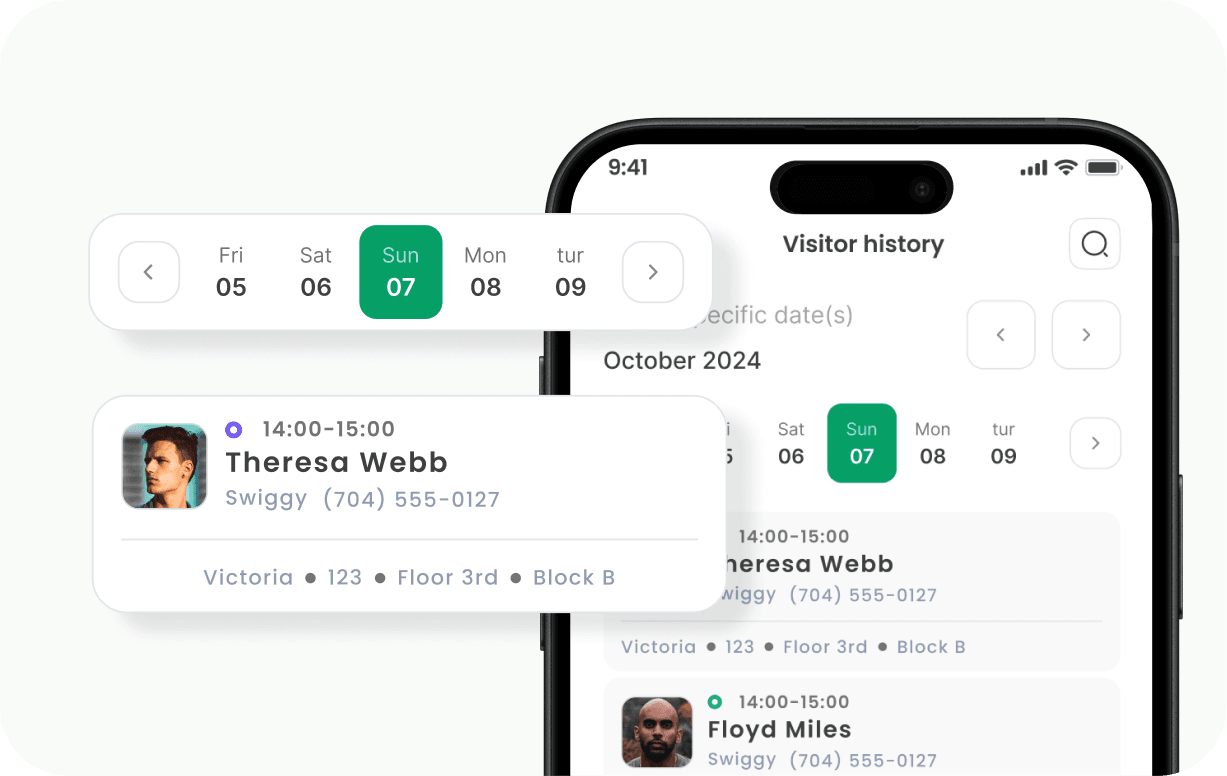 Visitor Entry & Exit Management